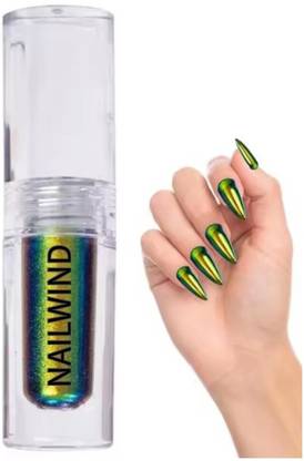 NAILWIND Chrome Nail Liquid Powder, Liquid Chrome for Nails 3ml, Mirror Effect