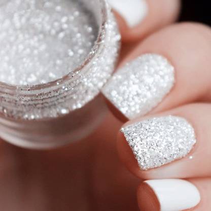 ट्रूम Nail Art Glitter and Shimmer Combo 10Gms each (Pack of 2)