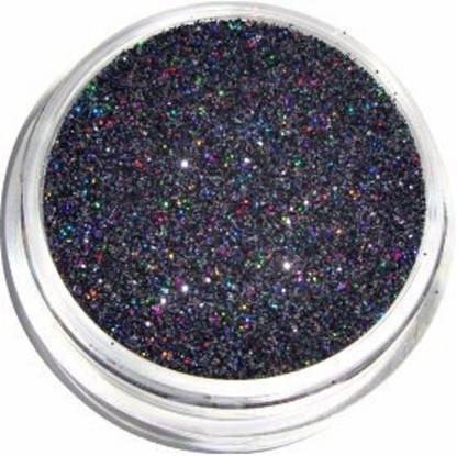 Arcanuy Mini loose glittery powder multi use black glitter powder