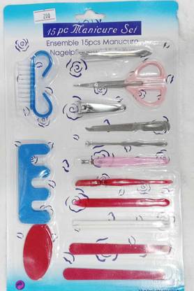Trendy HIGH QUALITY PROFESSIONAL PACK OF 15 PCS MANUCURE TOOLS