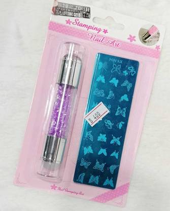 Trendy HIGH QUALITY PROFESSIONAL NAIL ART STAMPING KIT FOR ALL TYPES OF NAILS