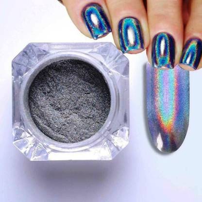Mahir Glitter SHINY SILVER RAINBOW SHIMMER FOR EYESHADOW