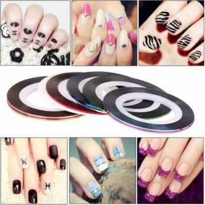 TREXEE 34 Pcs Nail Art Kit, 3D Nail Art Painting Kit