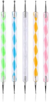 MR.THINDZ New_1_5 pcs 2 Way Nail Art Dotting Pen