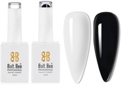 BOLT BEE Gel Nail Polish Kit, 2 Pcs