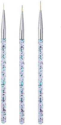 RANORE 3Pcs/Set Nail Pen Easy To Use Tip Head Artwork Making Delicate