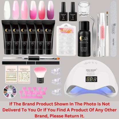 PARAMZA Poly Extension Gel Nail Kit Changing Builder Gel Set
