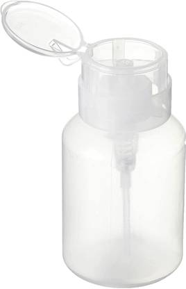 Proroop Push Down Pump Dispenser Bottle for Nail Polish Makeup Remover 200ml