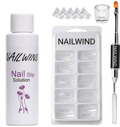 NAILWIND Nail Slip Solution Kit Poly Nail Gel Slip Solution 75ml/Nail Extension