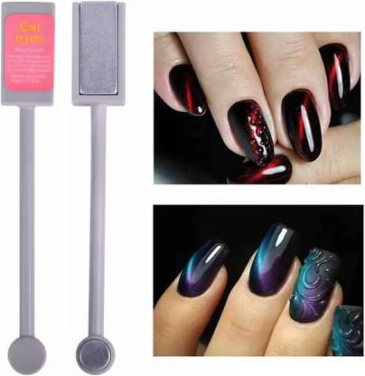 LikeUp Double head 3D Cat Eye Gel Polish Magnetic Stick Tool For Nail Art Kit