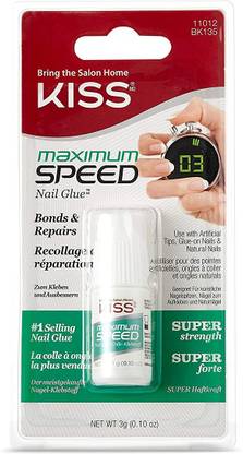 KISS Products Maximum Speed Nail Glue,