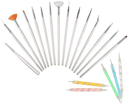 PPC COLLECTION Nail Art Design Polish Brush Tool Kit, Dotting Tool, Acrylic Nail Art Brush