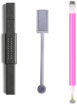 ग्लीविया DIY 3D 5D 9D CatEye Gel Polish Magnetic Stick For Nail Art (Combo Pack of 3)