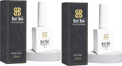 BOLT BEE Long-Lasting Base Coat + Top Coat UV LED Soak Off