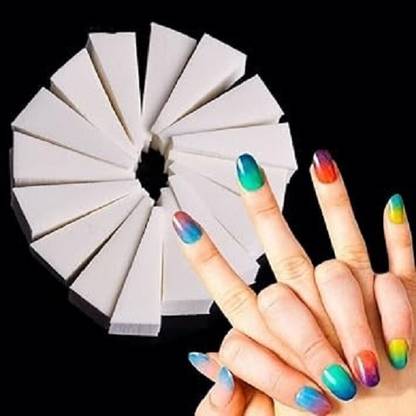 banira 15 pcs Diy Creative Gradient Nail Art Sponge Gradient Nails Soft Sponges