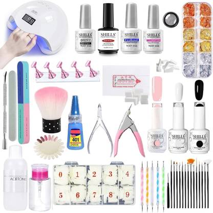 APPETINA Nail Art Kit Basic To Advance Nail Art Design Kit Nail Extension Tools – 26 Pcs