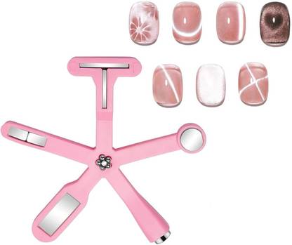 Vayve 6 in 1 Cat Eye Magnet Tool, Upgraded Cat Eye Gel Nail Polish Magnet for Nail Art