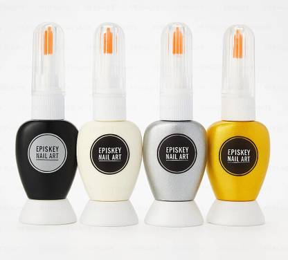 Episkey Nail Art Design Dotting Painting Drawing UV Polish Brush Pen Tools Set Kit