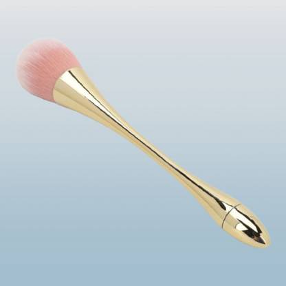 VENALISA Nail Powder Dusting Brush Dust Cleaning Brush Champagne Gold