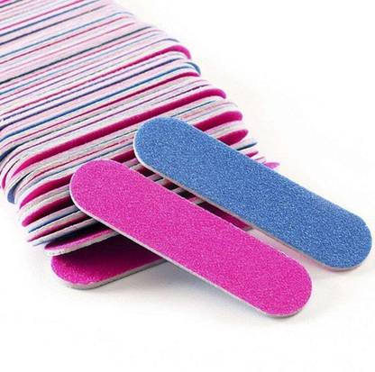 Sminakh NailFiler 12pcs(100/180)for Acrylic Natural Fingernail For professional(PF1)