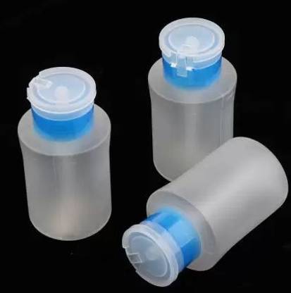 KIRA 3pcs 180ml Empty Pump Bottles for Nail Remover