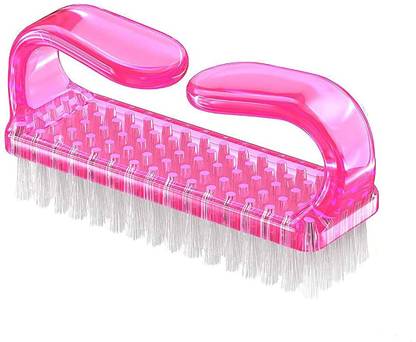 AP-OVENEL Handle Grip Nail Brush Hand Finger Nail Toe Nail Scrub Cleaning Brush