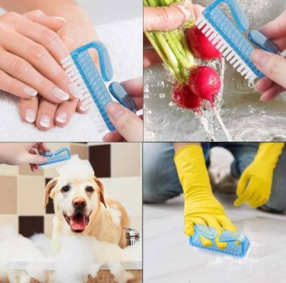 Trendy HIGH QUALITY PROFESSIONAL PACK OF 2 NAIL CLEANING BRUSH