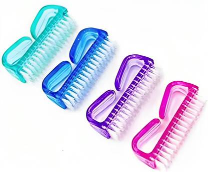 Elecsera Handle Grip Nail Brush, Fingernail Scrub Cleaning Brushes