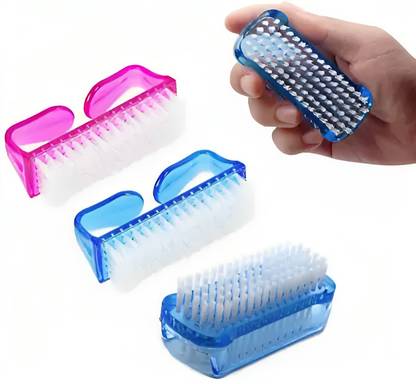 ShopCircuit 3pcs Cleansing Nail Brush Manicure Pedicure Bruah set