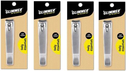 Glimmer NAIL CLIPPER CUTTER PACK OF 4 GNCR4