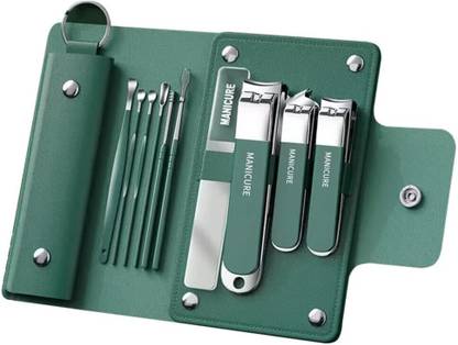 MSNB 10 In 1 Stainless Steel Nail Clipper Kit || Manicure Tool Kit