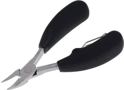 HEZON Heavy Duty Toenail Clipper Pedicure Tool with Long Handle and Soft Grip