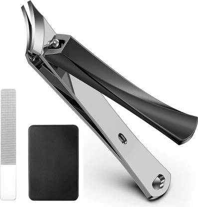 Verilux Slanted Stainless Steel Nail Clipper for Thick Nails