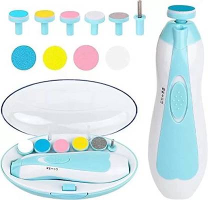 Niclas Electric Baby Nail Trimmer with 6 Grinding Heds for Newborn Infants and Toddlers