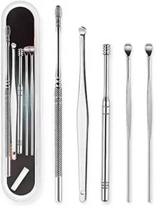 BZILO Ear Curette Ear Wax Remover Tool with Cleaning