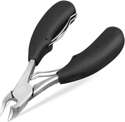 Cosluxe Toe Nail Clipper for Thick Toenails Men & Seniors,Pedicure Clippers Curved Blade