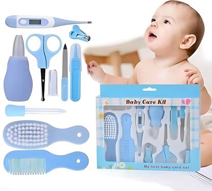kidssmilez New Born Baby nail care, healthcare, grooming, baby care gifting set of 10 piece