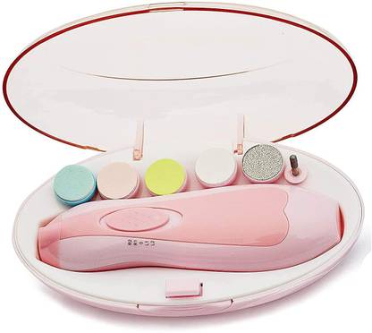 AJB Baby Nail File Grinder Set Safe Nail Trimmer Kit for Kids Safe&Amp; Effective Baby Manicure Manicure Tools