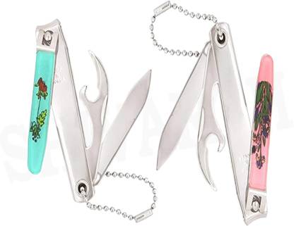 Shivarth Fingernail & Toe Nail Clipper Smooth Curvy Edges to Fit in Curves of Your Nails