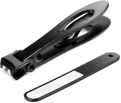 Gleva Nail Cutter with Textured File, Nail Clipper for for Thick Nails