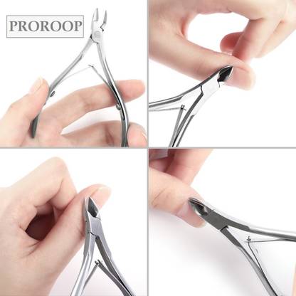 PARAMZA Cutter Nipper with Cuticle Pusher and Remover for Dead Skin Trimmer for Finger
