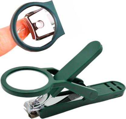 MAGNITE Stainless Steel Magnifying Nail Clipper for Elderly