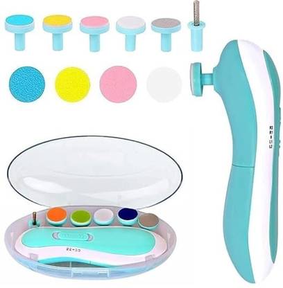 Raw Baby Nail Trimmer With Clock and Anti Clock Rotation (Blue)