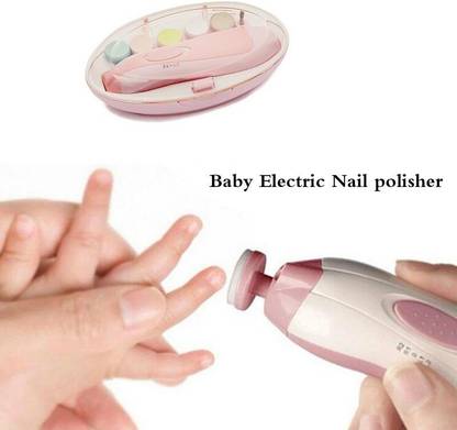 ND BROTHERS New Born Baby Nail Trimmer File Electric nail cutter Toes and Figernails