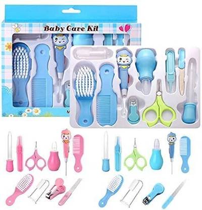 Dominic Premium 10 Pcs Health Care Kit for Baby Kids Nail Thermometer Grooming Brush 2.0