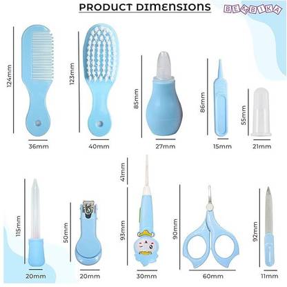 LP London paree New Born Baby nail care, healthcare, grooming, baby care gifting set of 10 piece