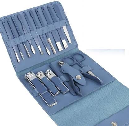 Taxila Makeup Tools & Manicure Set 16 Pcs Portable Manicure Set Kit