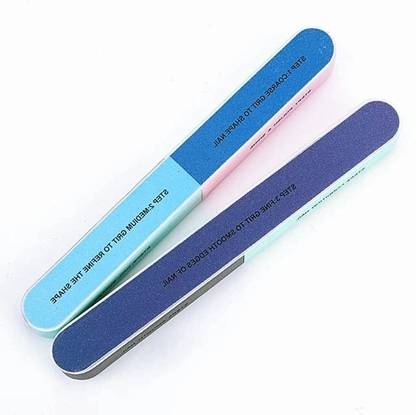 QAUKY Nail Filer with 7 Sides Block Nail Shaper Bar Nail Polishing Tool