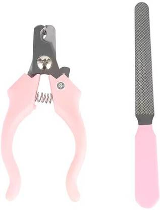 SHEEPEHEAD Double-Sided Stainless Steel Nail Filer with Plastic Handle for Women and Men