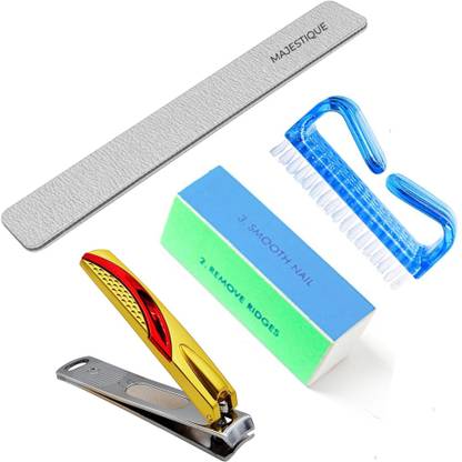 MAJESTIQUE Nail Clippers Set Pedicure Kit Stainless Steel Nail Clipper, Professional